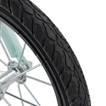 14 inch Kids Toddler Bicycle w/ Training Wheels Basket Cyan