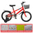 16 inch Children Bicycle w/ Training Wheels Basket Kickstand Red (Copy)