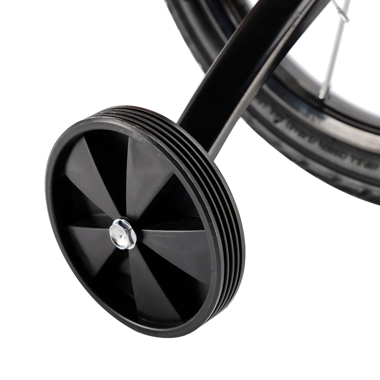 16 inch Children Bicycle w/ Training Wheels Basket Kickstand Red