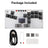 MustFun Hitbox Mini Stickless Controller Suitable For PC/PS3/PS4/Switch Black