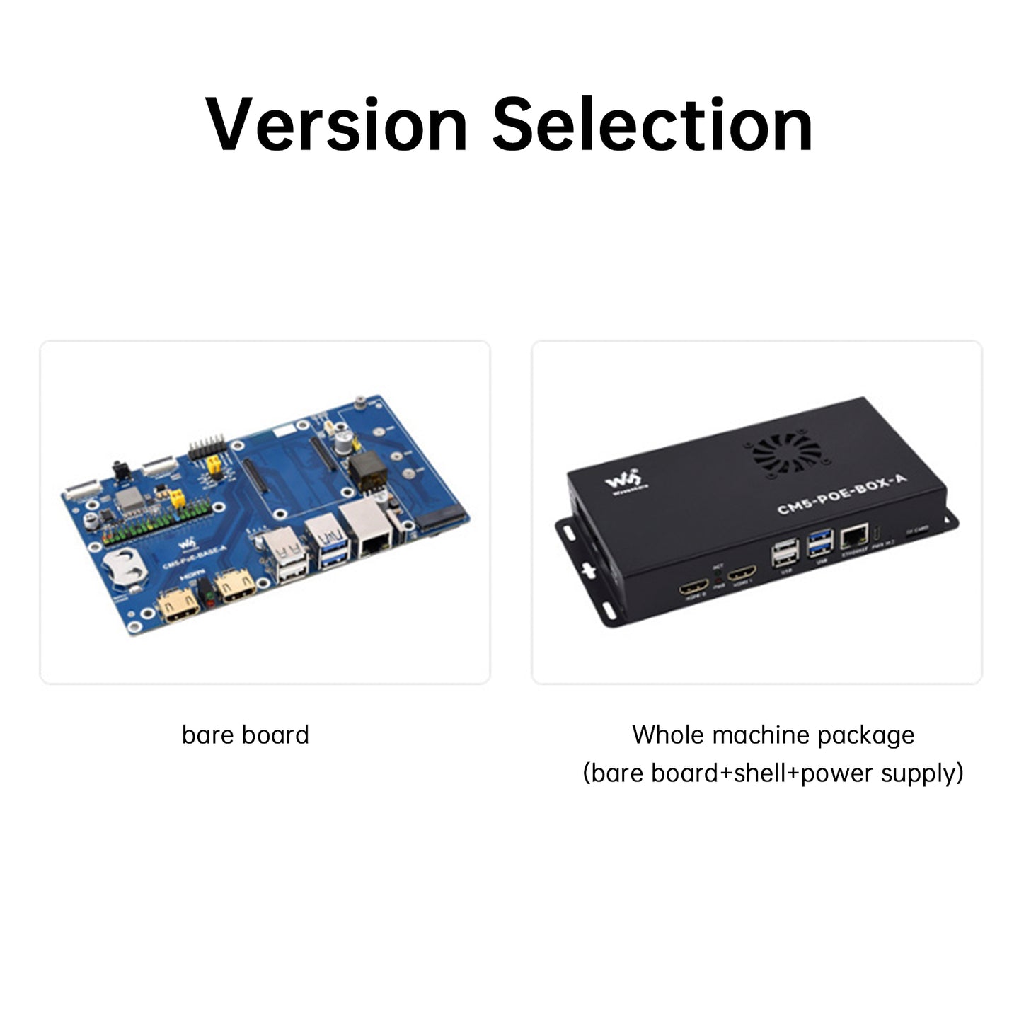 Raspberry Pi CM5 PoE Expansion Board Compute Module 5 Computing Module Baseboard