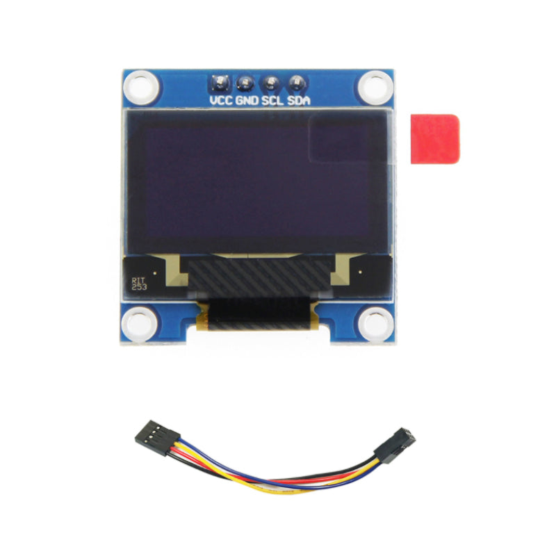 Raspberry Pi 4B 0.96-inch OLED Display Module CPU Temperature Display SSD1306