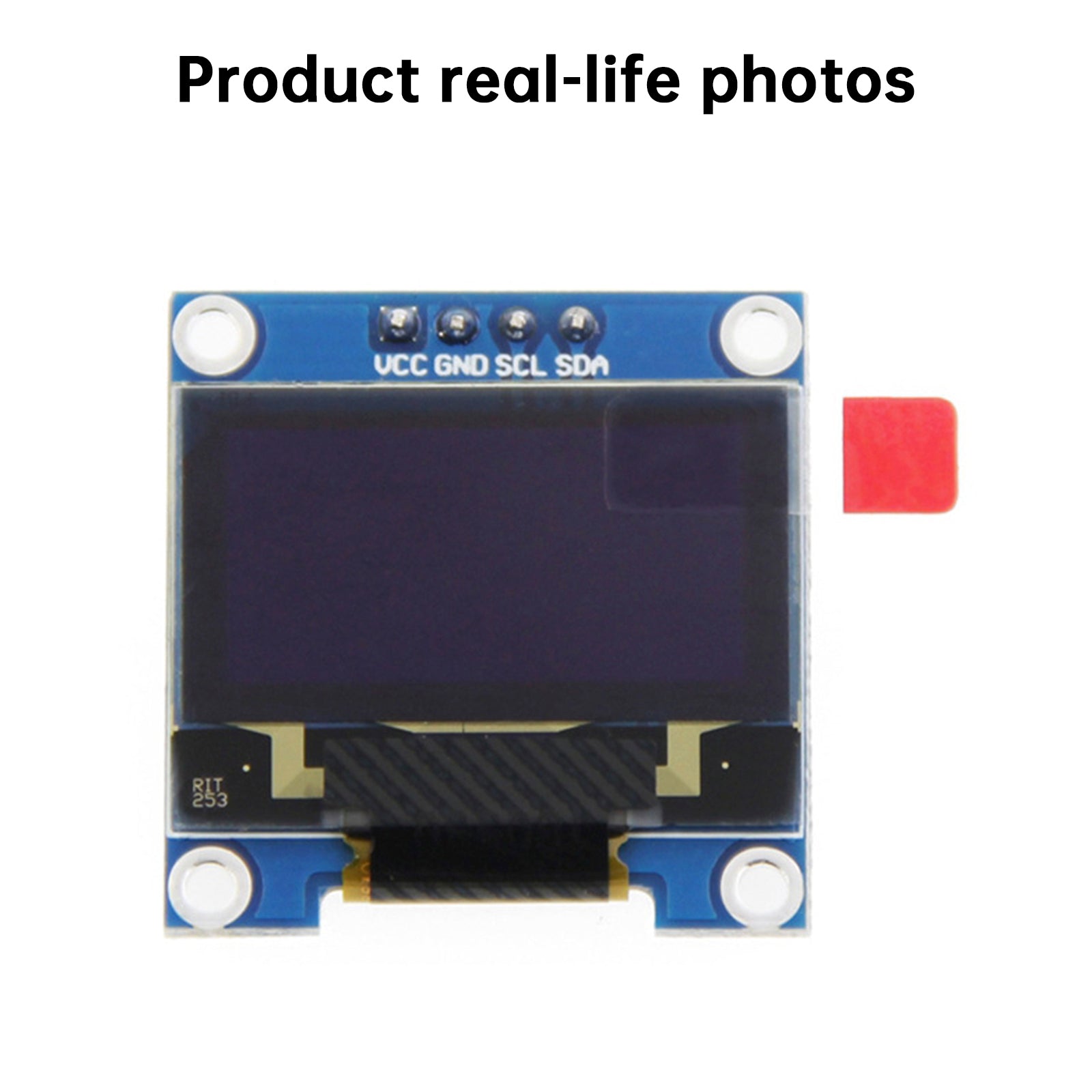 Raspberry Pi 4B 0.96-inch OLED Display Module CPU Temperature Display SSD1306