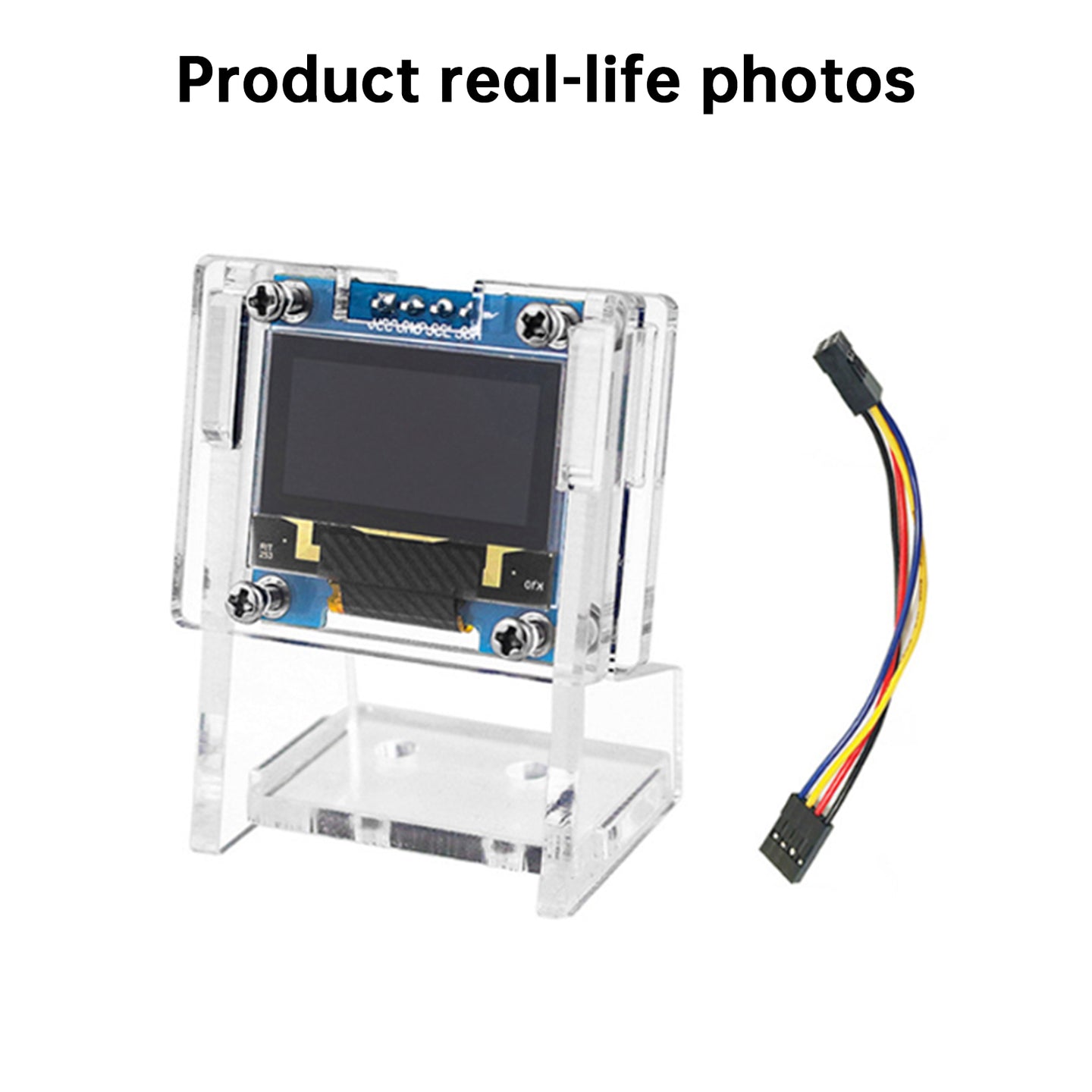 Raspberry Pi 4B 0.96-inch OLED Display Module CPU Temperature Display SSD1306