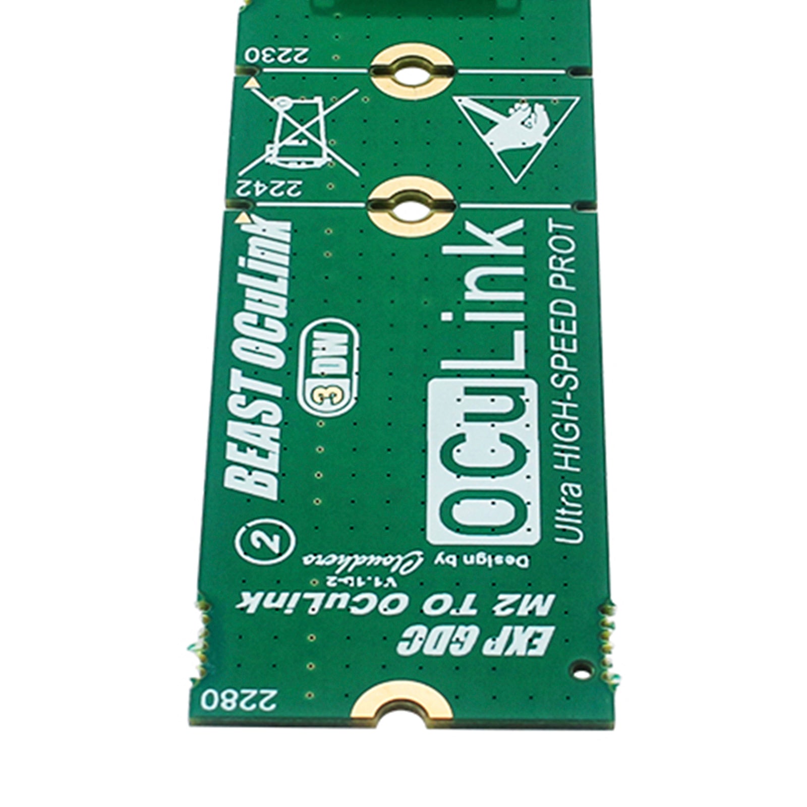 M.2 to OCuLink Interface Adapter Board Expansion Dock External Graphics Card