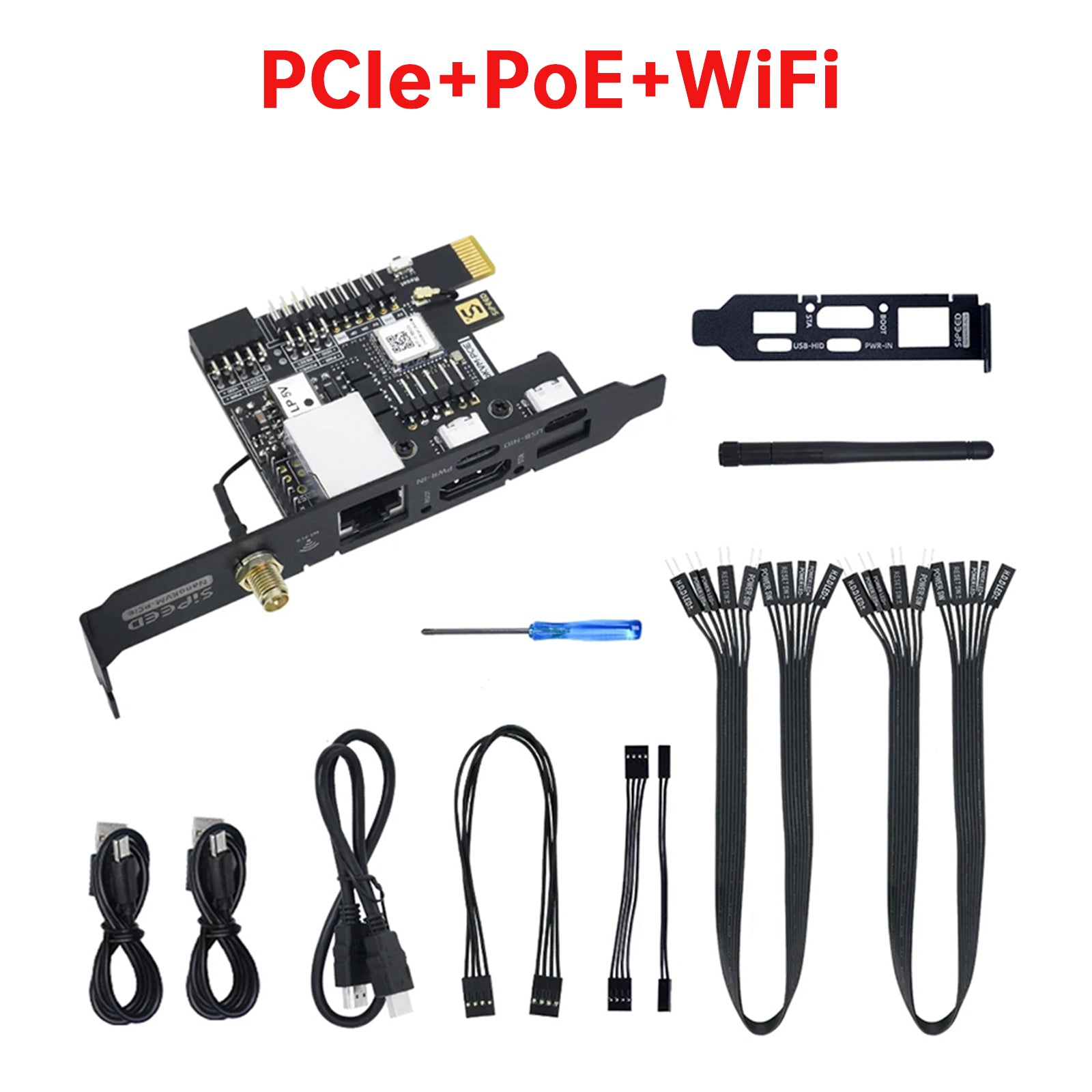 Sipeed NanoKVM-PCIe Remote Control Operation and Maintenance Server RISC-VPiKVM