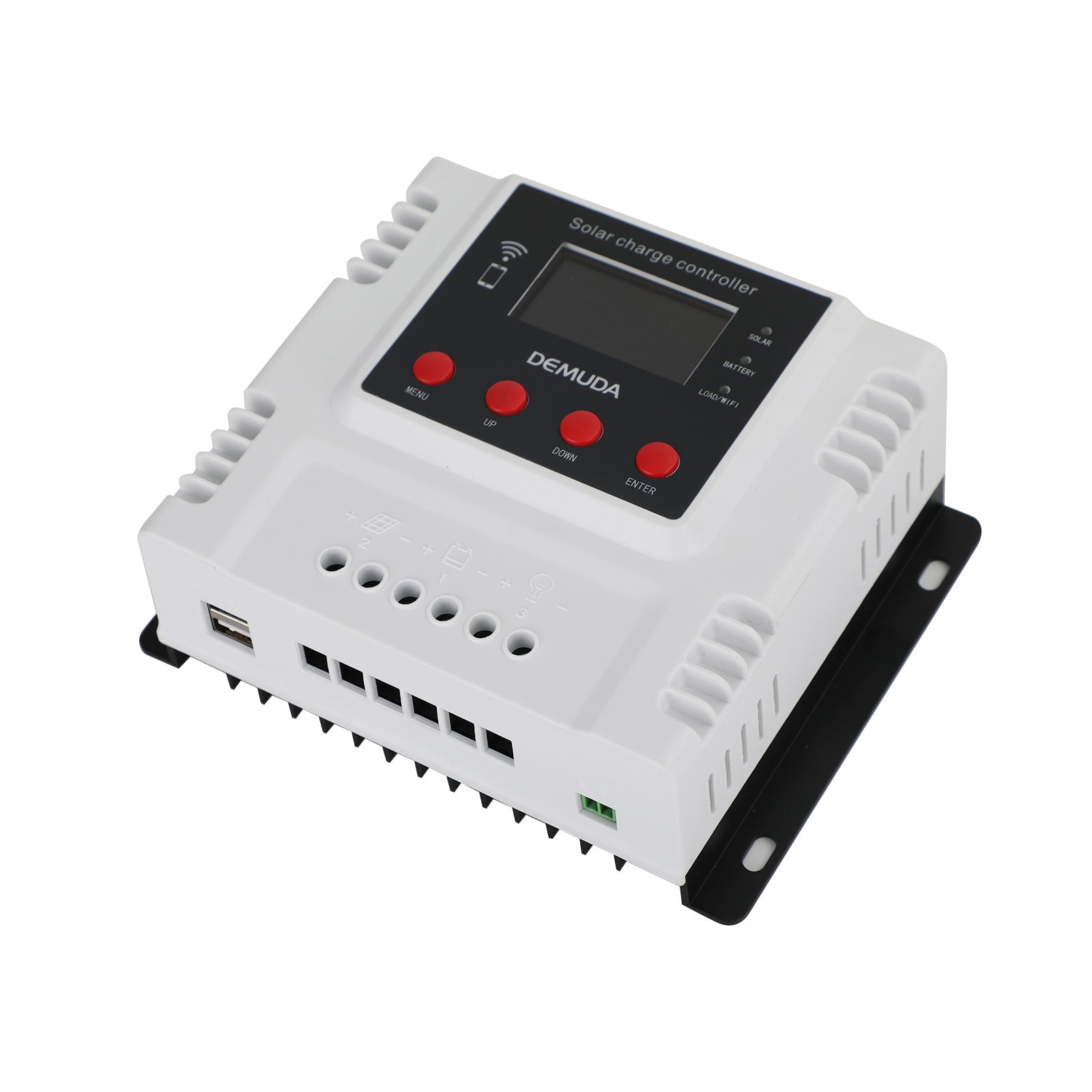 PWM 40A 12V 24V 48V Solar Charge Controller For Lifepo4 Lead Acid Gel Battery