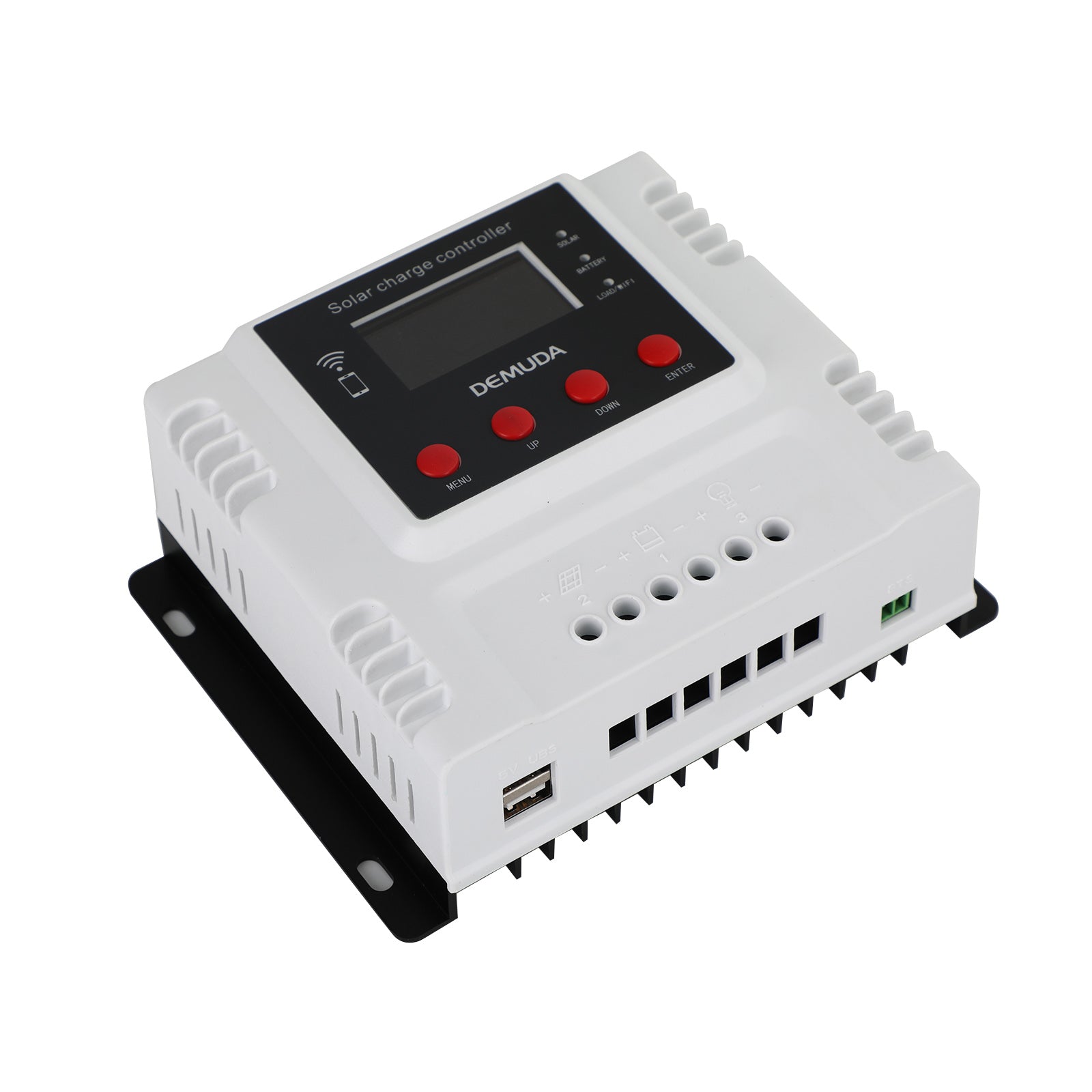 PWM 40A 12V 24V 48V Solar Charge Controller For Lifepo4 Lead Acid Gel Battery