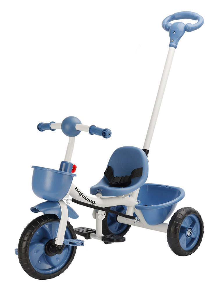Boys Girls Toddler Trike Kids Tricycle with Push Handle