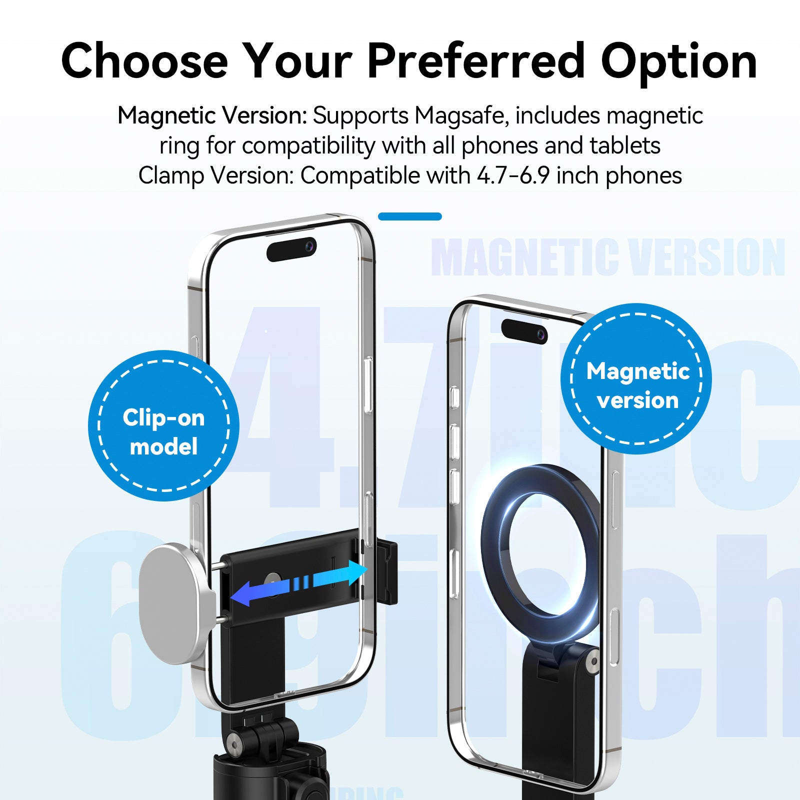 Remote Control Travel Photography Mobile Phone Magnetic Holder Short Video Stand