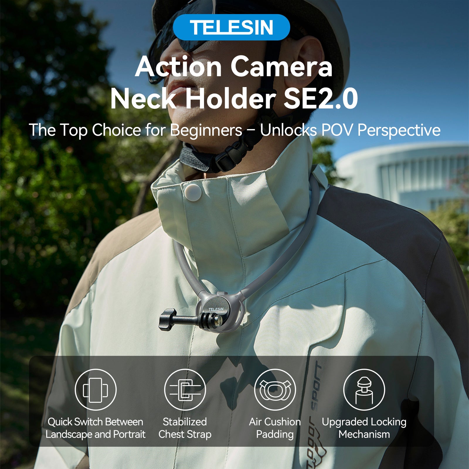 Two in One Magnetic Neck Halter Air Cushion Padding Camera Neck Holder SE2.0