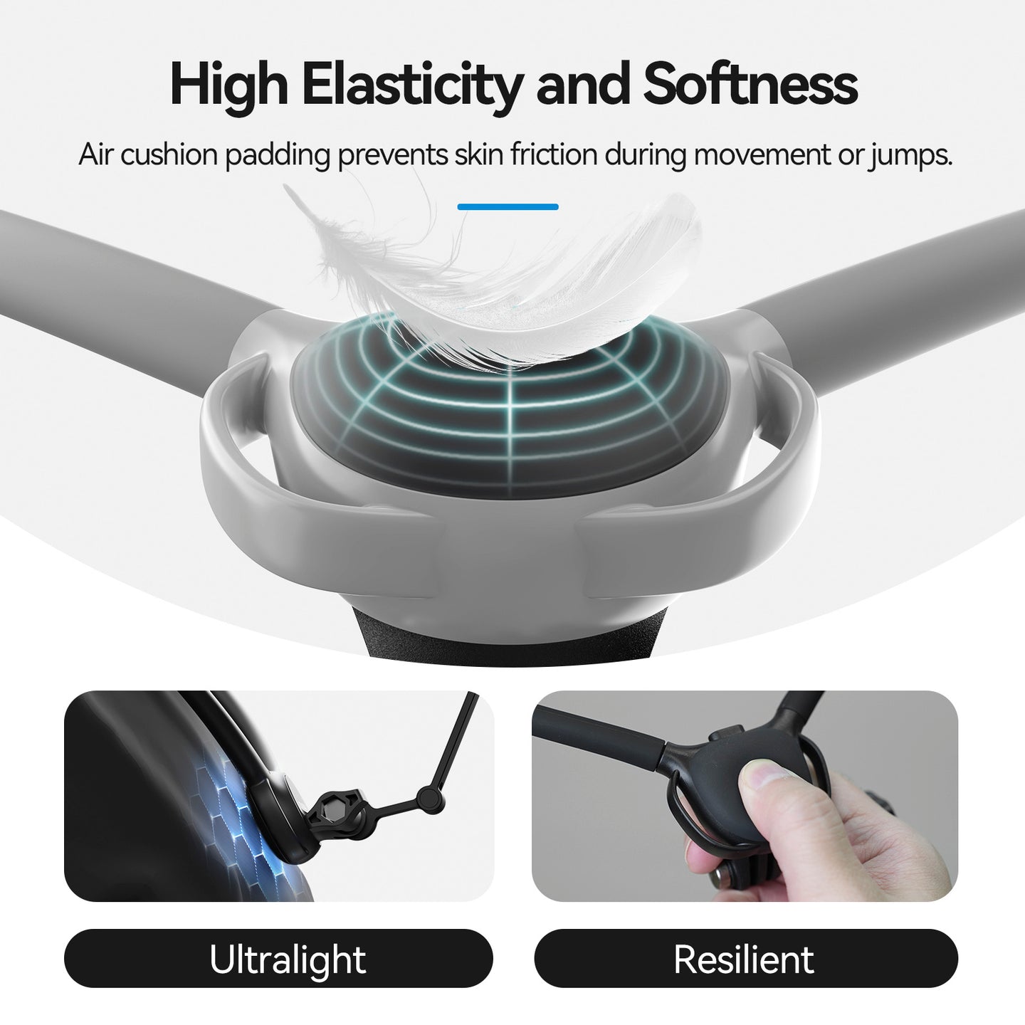 Two in One Magnetic Neck Halter Air Cushion Padding Camera Neck Holder SE2.0