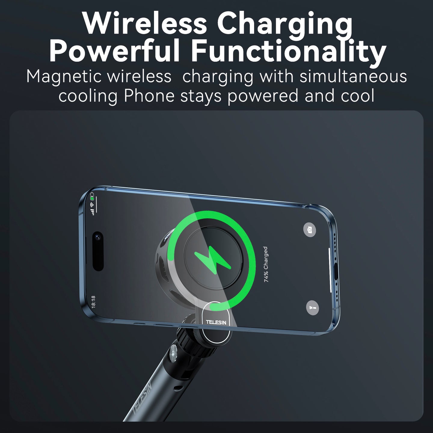 Mobile Phone Live Broadcast Wireless Charging Radiator Smart Charging Radiator
