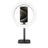 Mobile Video Live Broadcast Bracket Ring Fill Light Three Levels Remote Controll