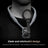 Magsafe Mobile Phone Magnetic Neck Halter Bracket Quick Release Shock Absorption