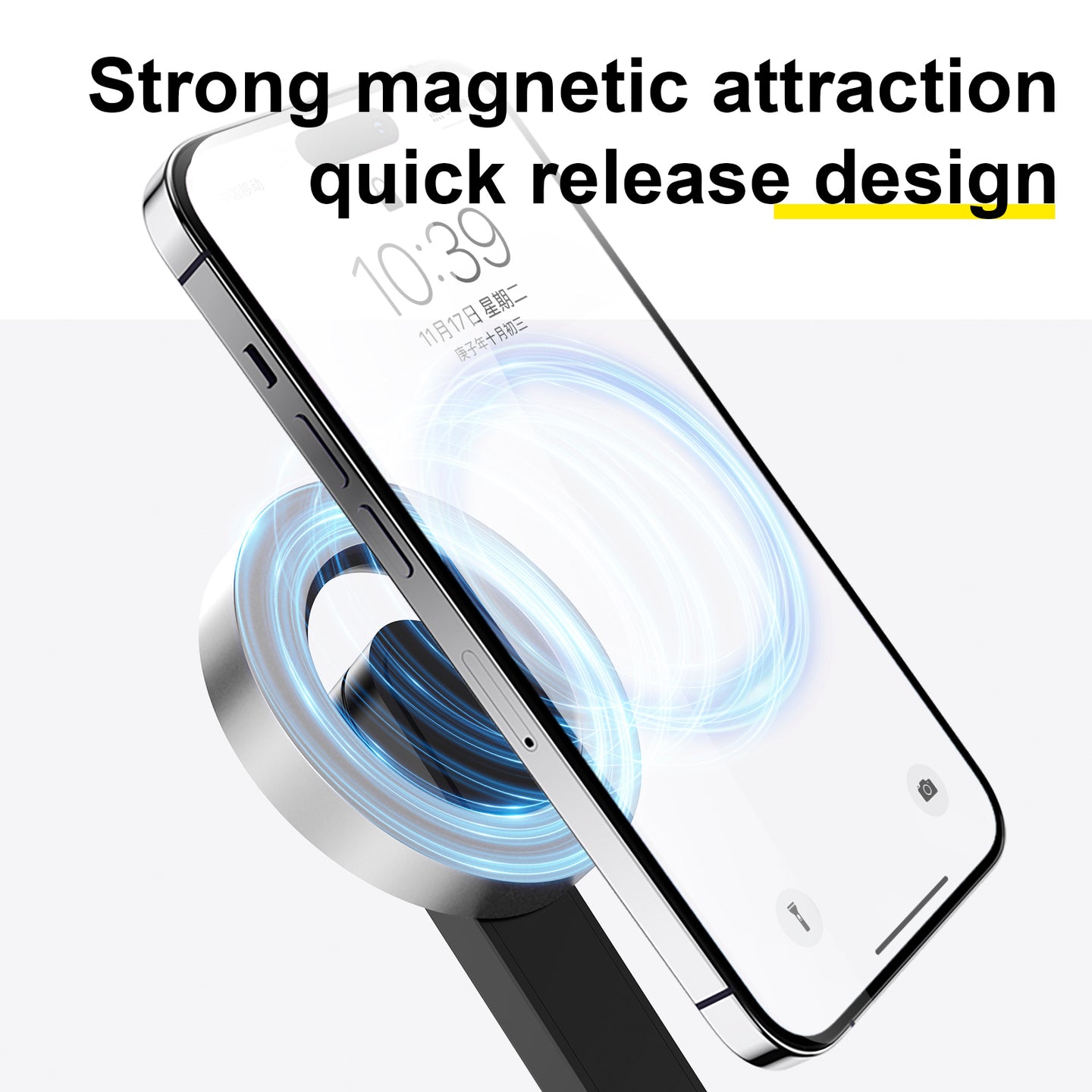 Magnetic Mobile Phone Mini Selfie Stick Magesafe Bluetooth Remote Control Tripod