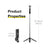 Magnetic Mobile Phone Mini Selfie Stick Magesafe Bluetooth Remote Control Tripod