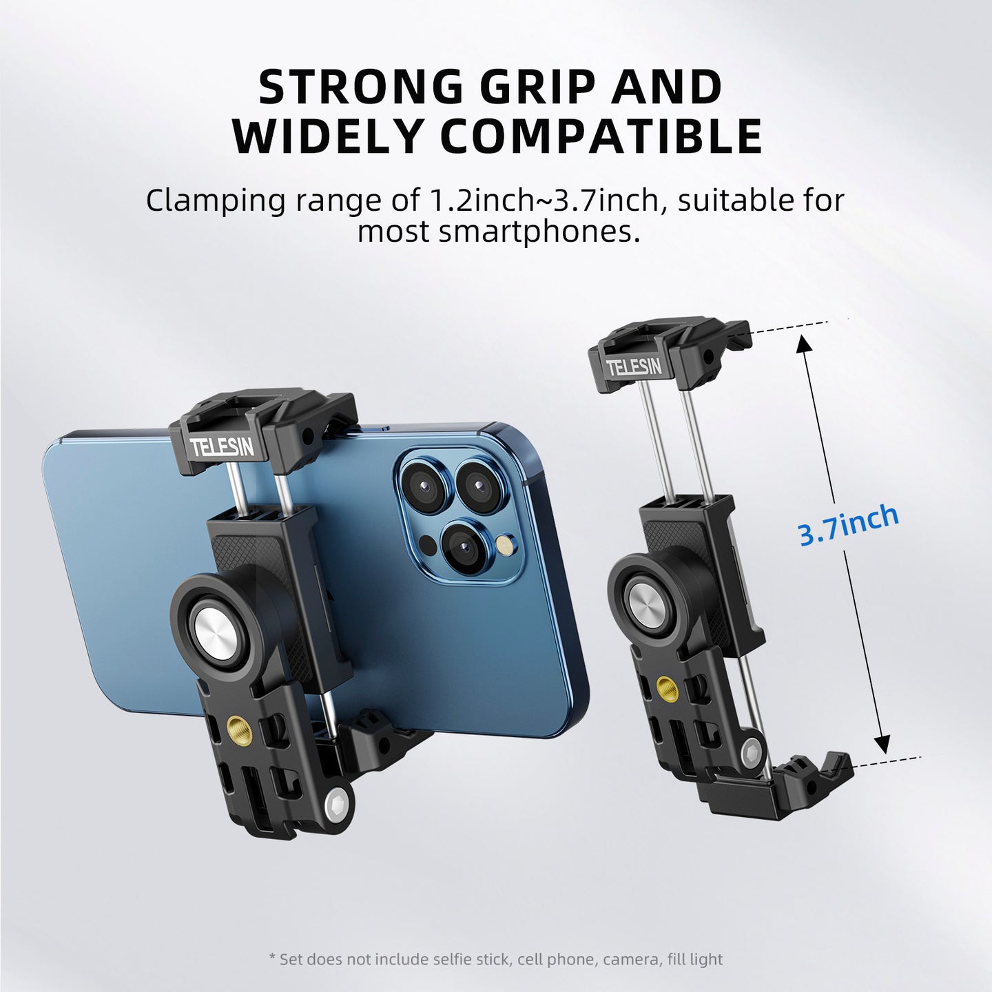 Multi-function Mobile Phone Holder 360 Degree Rotating Cold Shoe Interface Stand