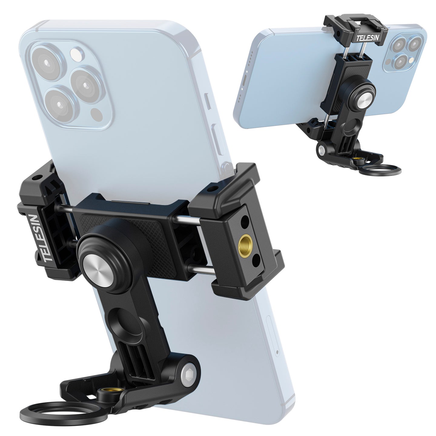 Multi-function Mobile Phone Holder 360 Degree Rotating Cold Shoe Interface Stand