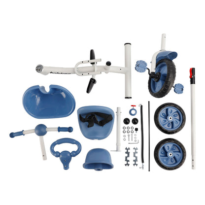 Boys Girls Toddler Trike Kids Tricycle with Push Handle