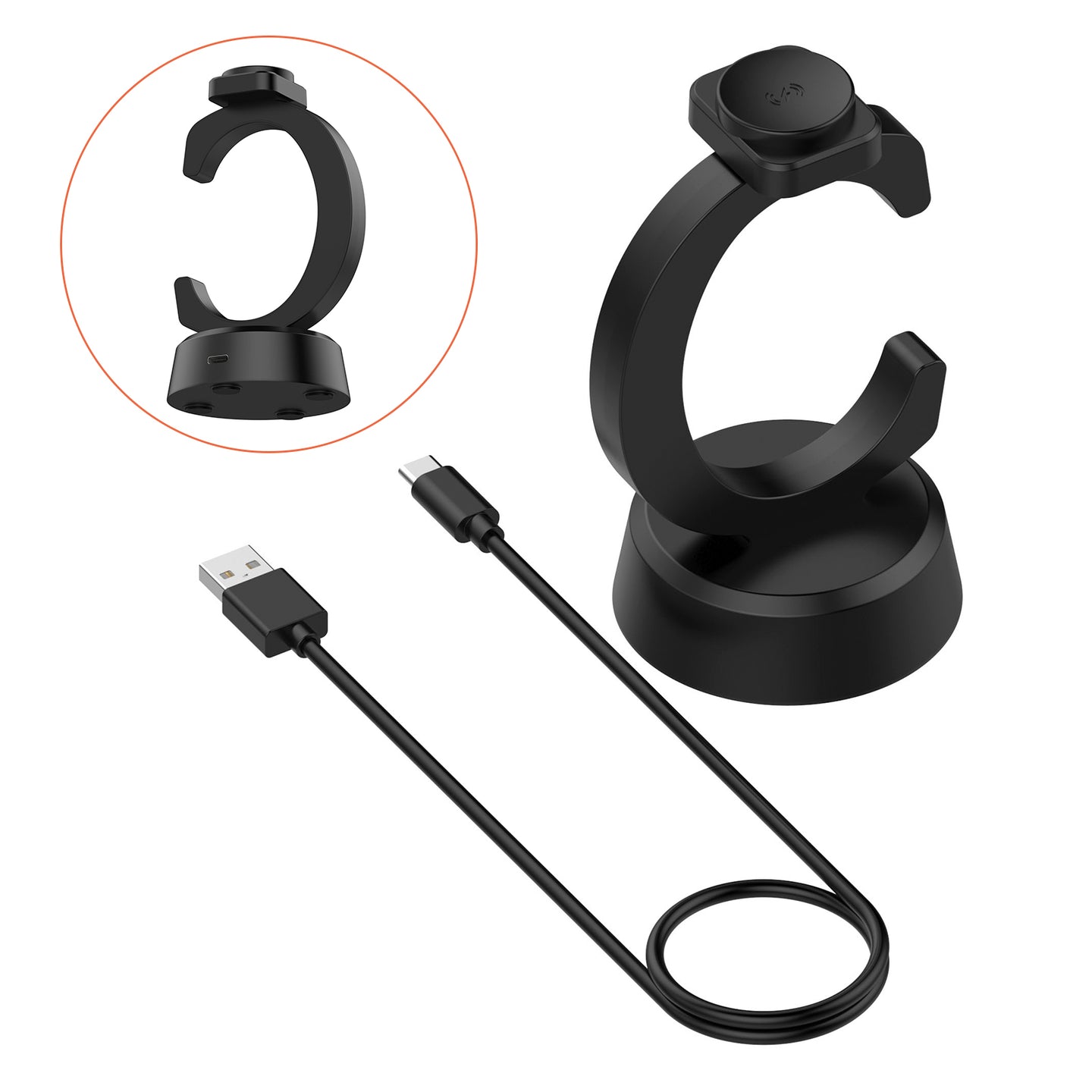 Watch C-Shaped Wireless Charging Dock Stand For Ultra/7/FE/6/6 classic/5/5 pro/4