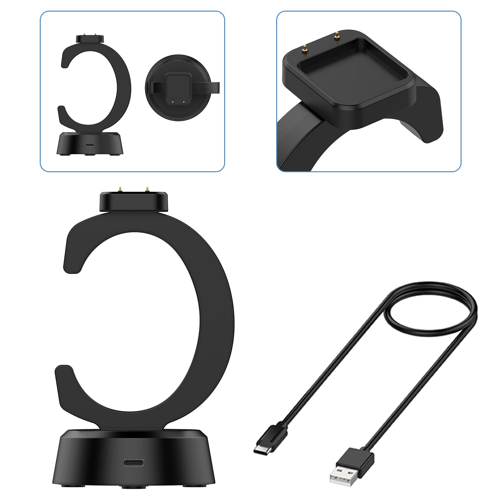 C-Shaped Charger Station Watch Charging Dock Stand For Huawei Fit3/2/SE/mini/new