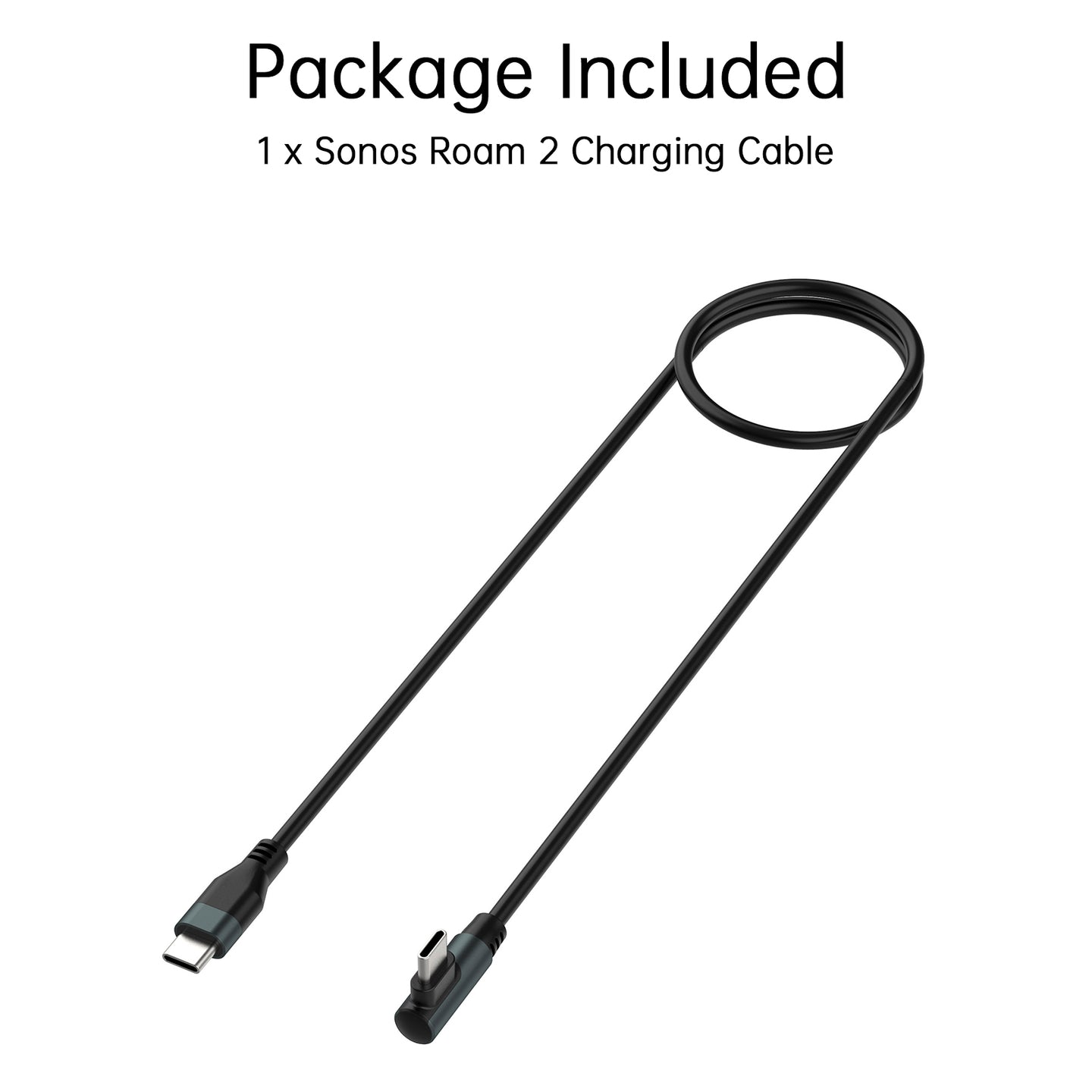Sonos Roam 2 Speaker Charger Charging Cable High Quality Portable Replacement
