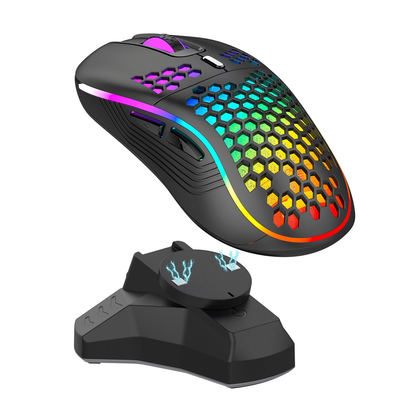 Wireless Mouse Charging Base Dock Charger for Logitech G903 GPW 3/4 Razer V2pro