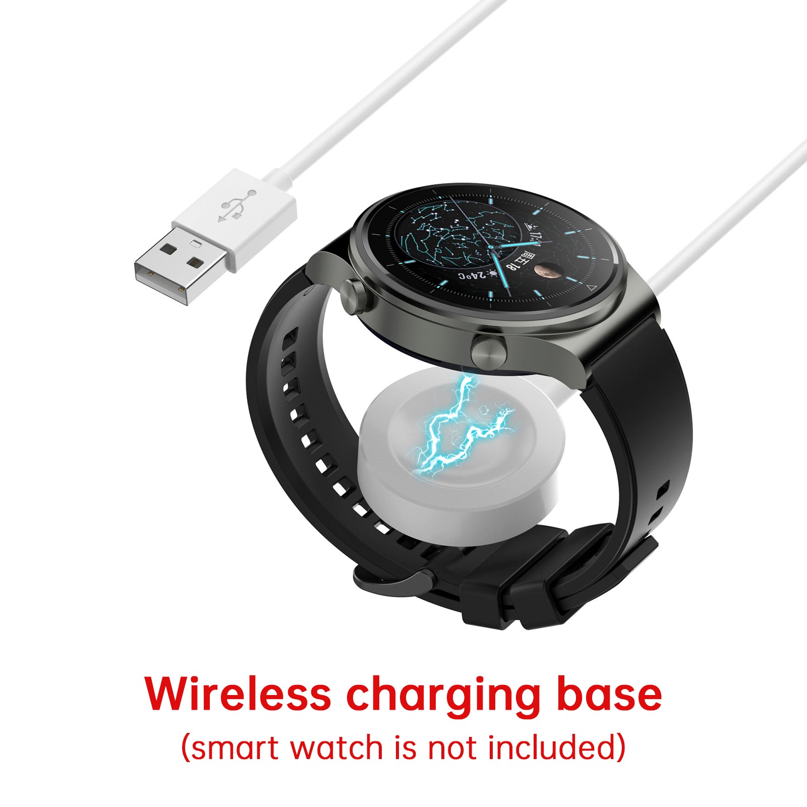 Wireless Charging Watch Charger Cable For Huawei D2/GT5 Pro/GT5/GT4/4/Ultimate (Copy)
