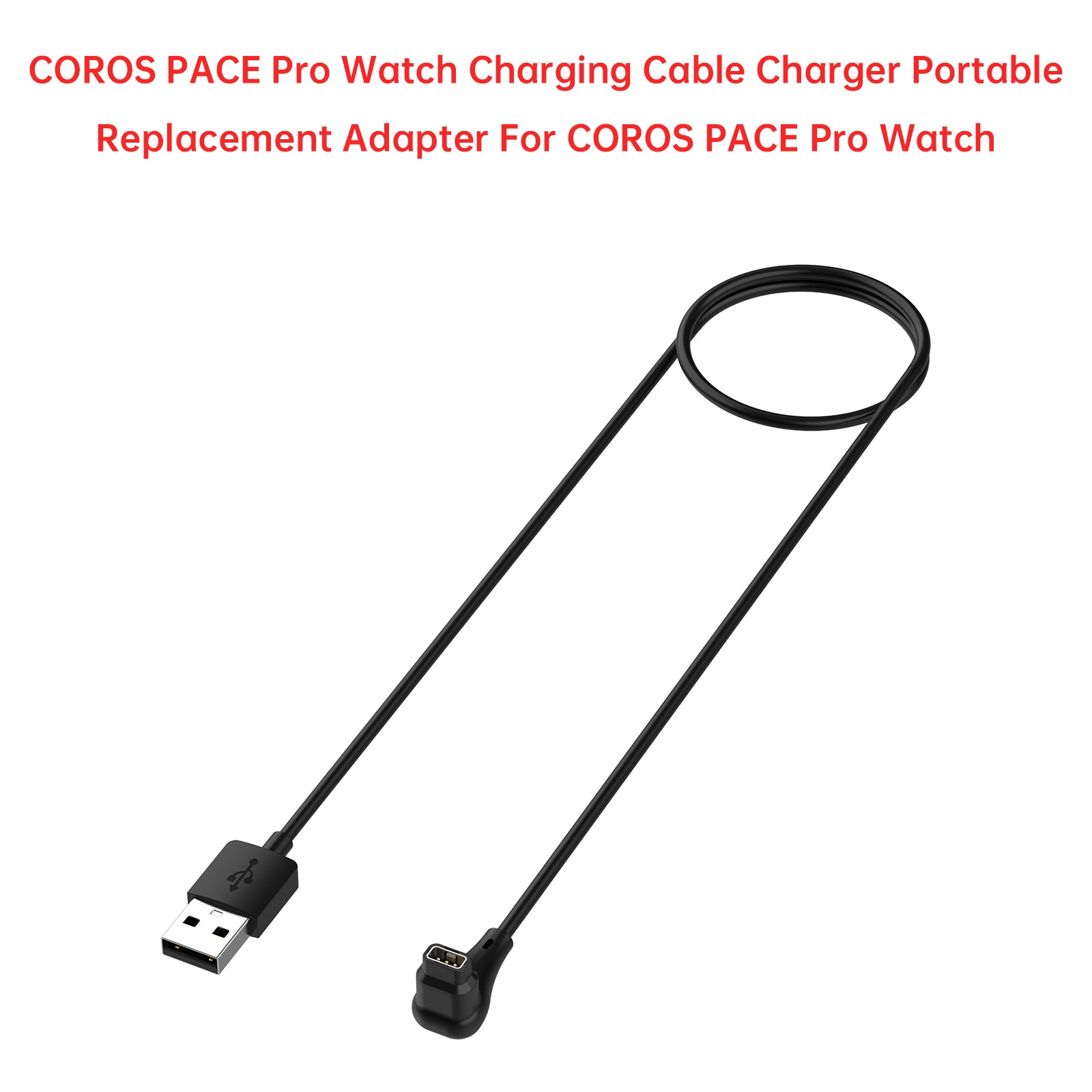 Charging Cable Charger Portable Replacement Adapter For COROS PACE Pro Watch