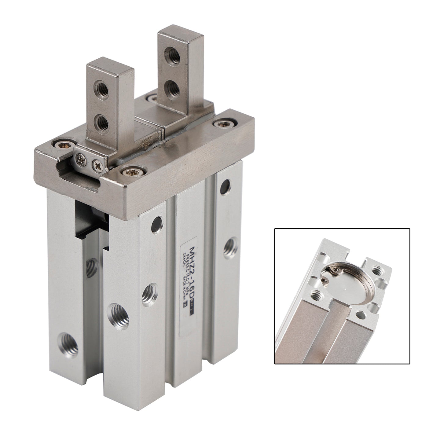 MHZ2-16D Pneumatic Parallel Air Gripper Cylinder SMC Type Bore 16mm