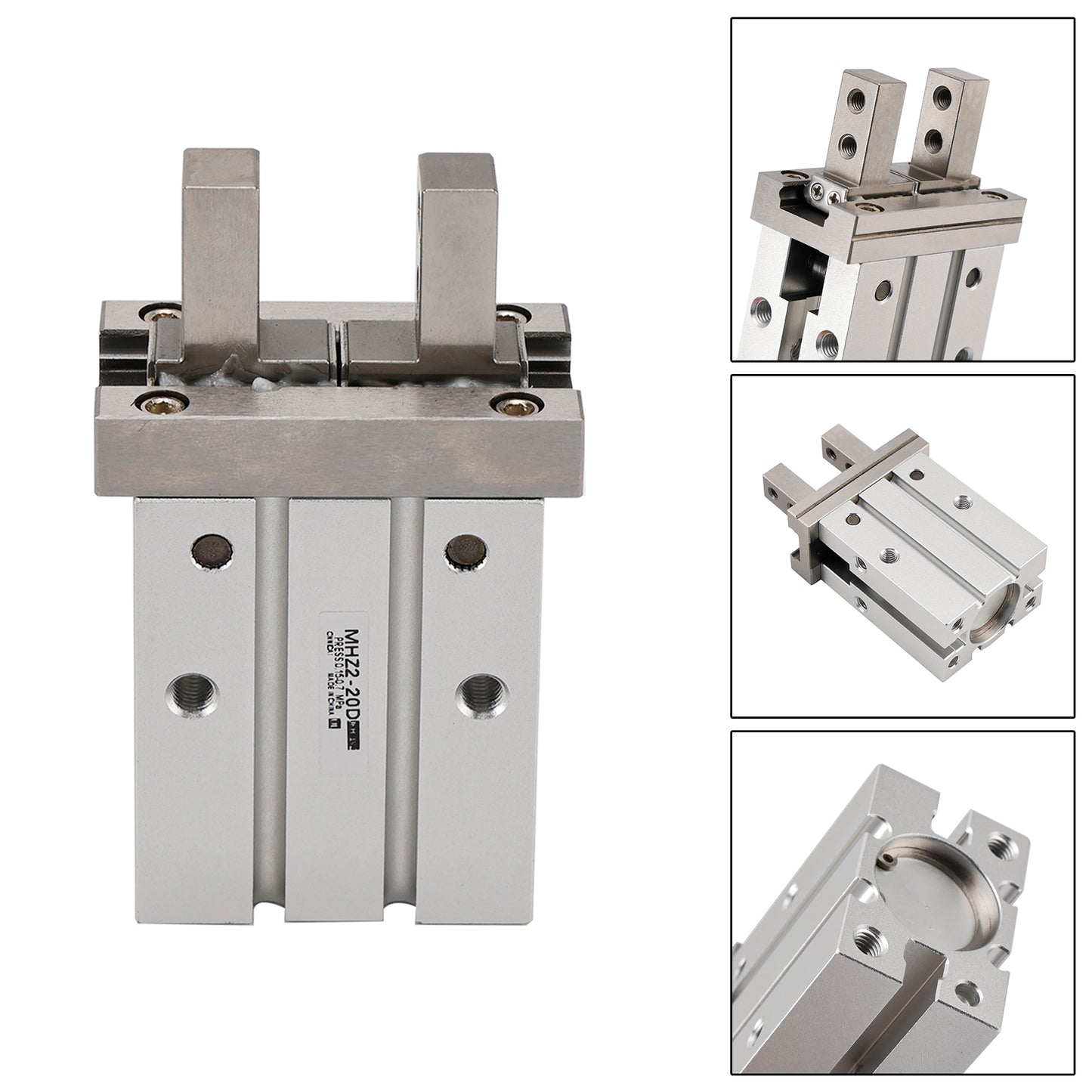 For SMC MHZ2-20D 20mm Parallel Air Gripper Cylinder Bore Pneumatic Part Finger