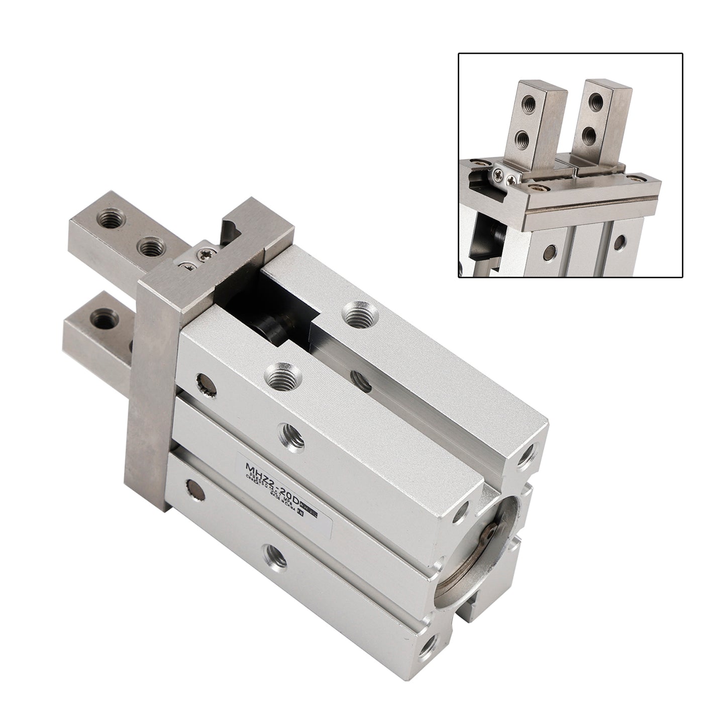 For SMC MHZ2-20D 20mm Parallel Air Gripper Cylinder Bore Pneumatic Part Finger