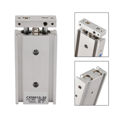SMC CXSM10-30 CXSM1030 Air Cylinder Pneumatic Dual Rod Cylinder Double Acting