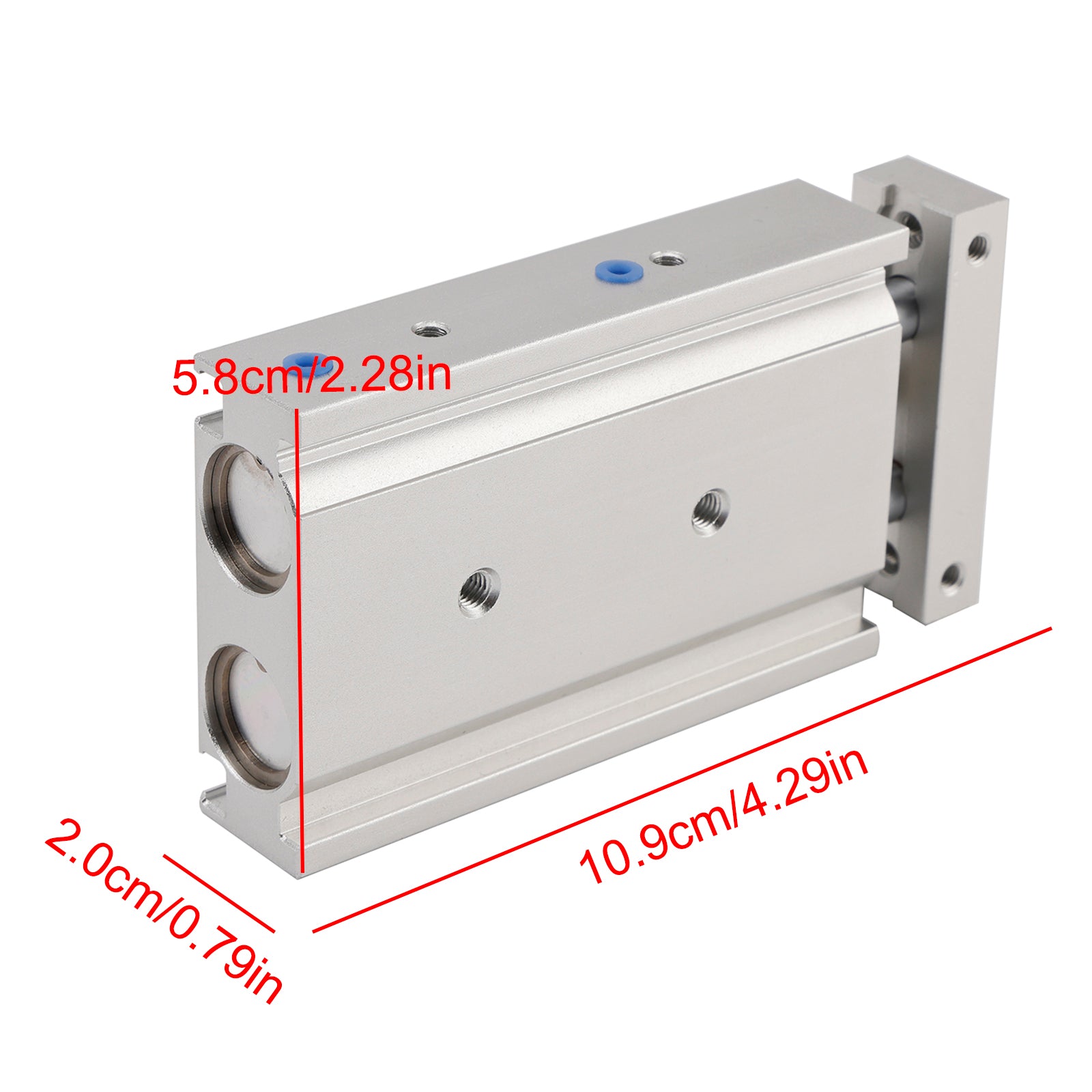 SMC CXSM15-30 Air Cylinder Pneumatic Dual Rod Cylinder Double Acting