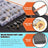 46Pcs Electric Motor Carbon Brushes 23 Sizes Replacement Repair Power Tool Part