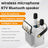 Wireless Bluetooth Speaker Dual Microphone Portable Karaoke Speaker Home Theater
