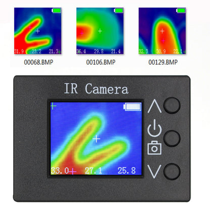 2 In 1 IR Camera Temperature Tester Thermal Imager With Imaging Sensor 1.8Inch
