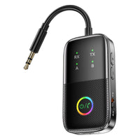 New Bluetooth Receiver Transmitter Two-in-One AUX Car Hands-free Audio Adapter