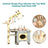 Animal Shape Play Kitchen Set Toy With Cooktop And Oven Gift For Kid Age 3+
