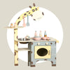 Animal Shape Play Kitchen Set Toy With Cooktop And Oven Gift For Kid Age 3+ (Copy)