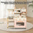 Simulation Pink Coffee Machine Play Kitchen Dishes Cooktop Set Pretend Kid Toy (Copy)