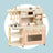 Simulation Pink Coffee Machine Play Kitchen Dishes Cooktop Set Pretend Kid Toy (Copy)