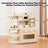 Simulation Pink Coffee Machine Play Kitchen Dishes Cooktop Set Pretend Kid Toy (Copy)