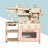 Simulation Pink Coffee Machine Play Kitchen Dishes Cooktop Set Pretend Kid Toy (Copy)