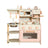 Simulation Pink Coffee Machine Play Kitchen Dishes Cooktop Set Pretend Kid Toy (Copy)