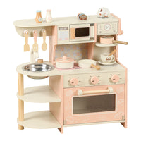 Simulation Pink Coffee Machine Play Kitchen Dishes Cooktop Set Pretend Kid Toy (Copy)