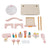 Kid Girls Simulation Vanity Table Children Dressing Mirror Make Up Desk Toy Set