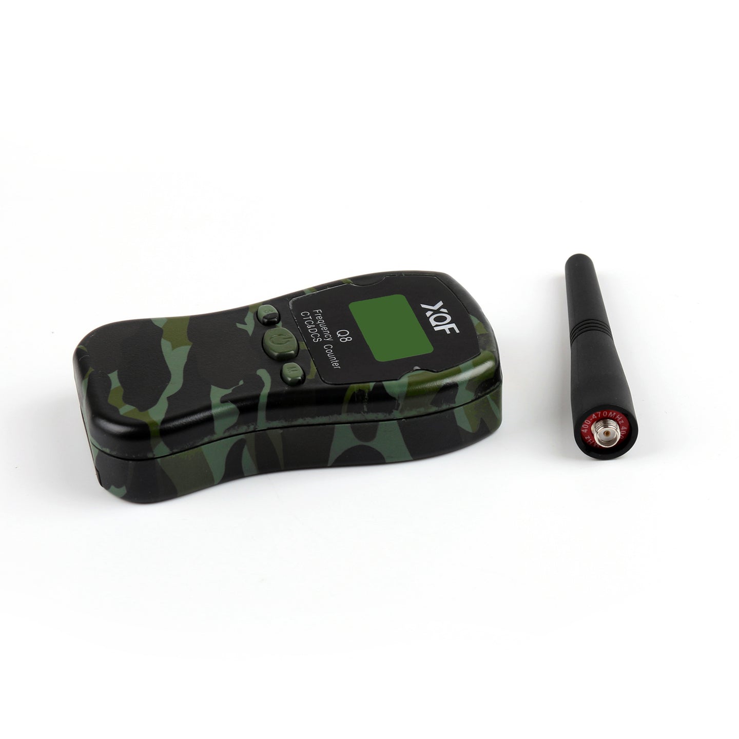 1x Q8 LCD Portable 1MHz-1000MHz Frequency Counter CTCSS/DCS Frequency Camouflage