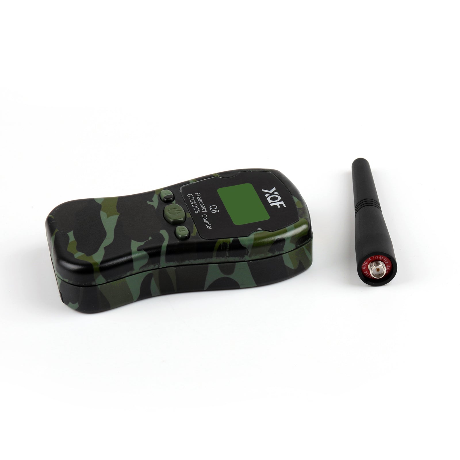 1x Q8 LCD Portable 1MHz-1000MHz Frequency Counter CTCSS/DCS Frequency Camouflage